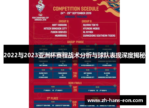 2022与2023亚洲杯赛程战术分析与球队表现深度揭秘